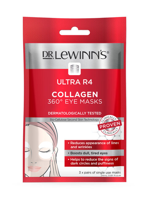 Ultra R4 Collagen 360° Eye Masks 3pk